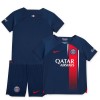 Original Trikotsatz Paris Saint-Germain 2023-24 Heimtrikot Für Kinder